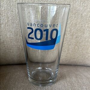 Vancouver 2010 Olympic Games Collectors Drinking Glass